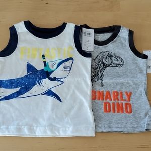 2 Carter's NWT Summer Tank Tops